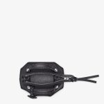 FENDI By The Way Selleria Mini Black Selleria mini-bag with 156 hand-sewn topstitches - Image 3